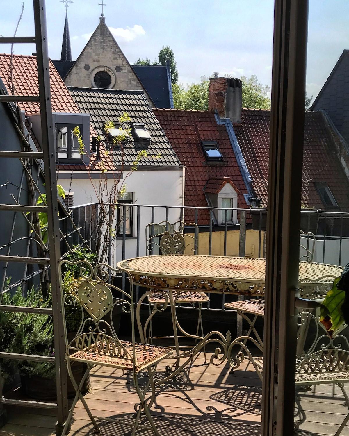 Tempor'Area Apartment Antwerpen Bagian luar foto